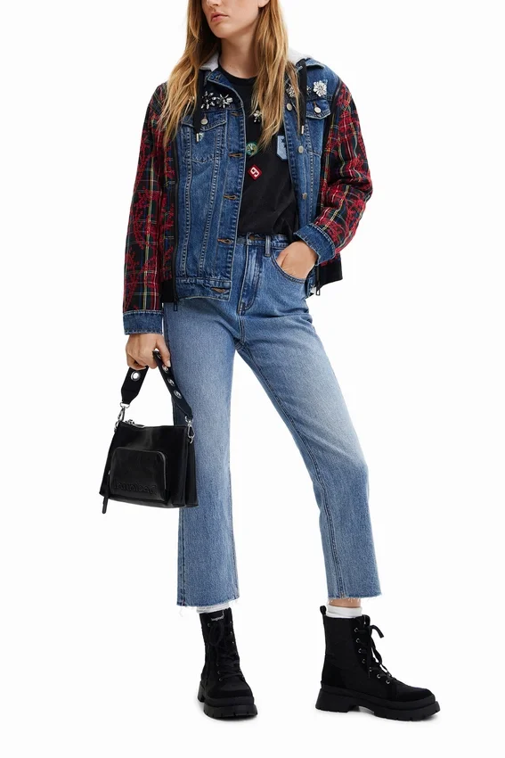 Hybrid-Jeansjacke Hybrid-Jeansjacke