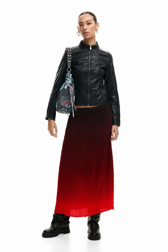 Jacke mit Stehkragen Jacke mit Stehkragen