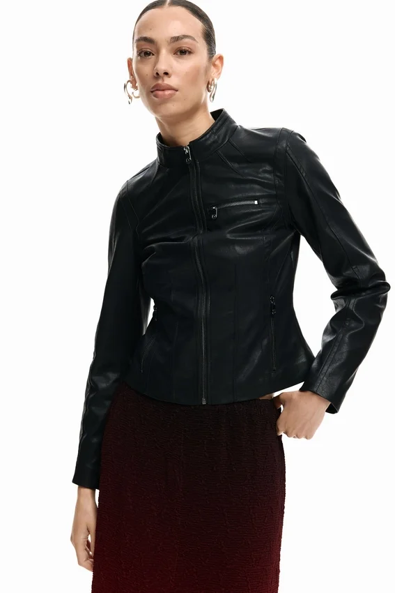Jacke mit Stehkragen Jacke mit Stehkragen