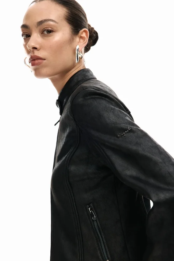 Jacke mit Stehkragen Jacke mit Stehkragen