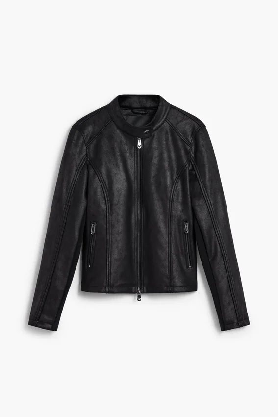 Jacke mit Stehkragen Jacke mit Stehkragen