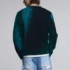Jacquard-Pullover mit Spritzmuster Jacquard-Pullover mit Spritzmuster