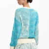 Jacquard-Strick-Pullover Jacquard-Strick-Pullover
