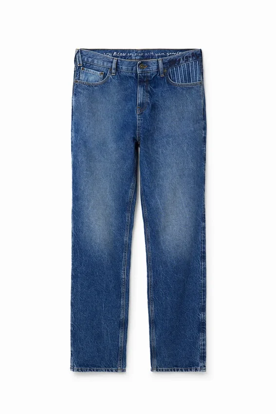 Jeans mit geradem Schnitt Jeans mit geradem Schnitt