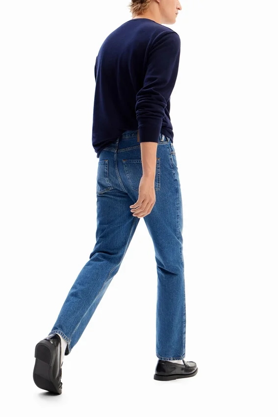 Jeans mit geradem Schnitt Jeans mit geradem Schnitt