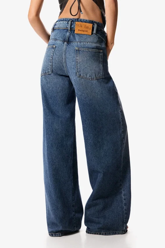 Jeanshose mit doppeltem Bund Masha Popova Jeanshose mit doppeltem Bund Masha Popova