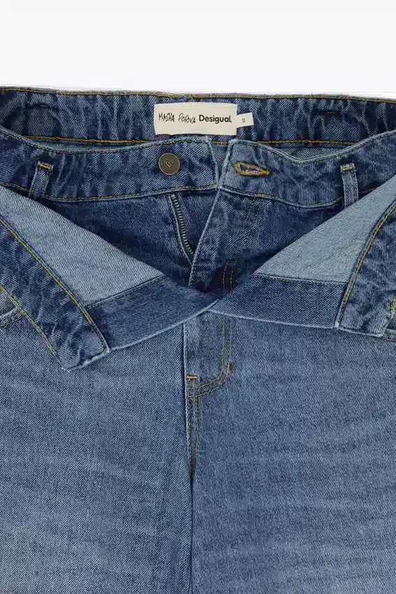 Jeanshose mit doppeltem Bund Masha Popova Jeanshose mit doppeltem Bund Masha Popova