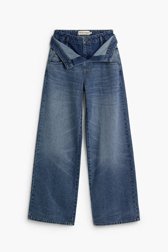 Jeanshose mit doppeltem Bund Masha Popova Jeanshose mit doppeltem Bund Masha Popova