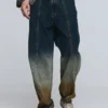 Jeanshose mit Farbverlauf Jeanshose mit Farbverlauf