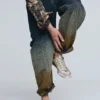Jeanshose mit Farbverlauf Jeanshose mit Farbverlauf