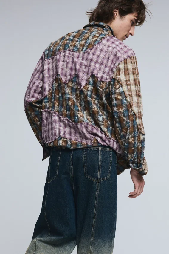 Jeanshose mit Farbverlauf Jeanshose mit Farbverlauf