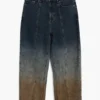 Jeanshose mit Farbverlauf Jeanshose mit Farbverlauf