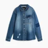 Jeansjacke mit Aufnähern Jeansjacke mit Aufnähern