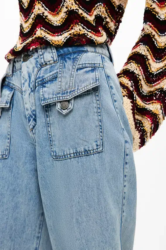 Jogginghose aus Denim Jogginghose aus Denim