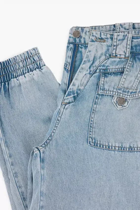 Jogginghose aus Denim Jogginghose aus Denim