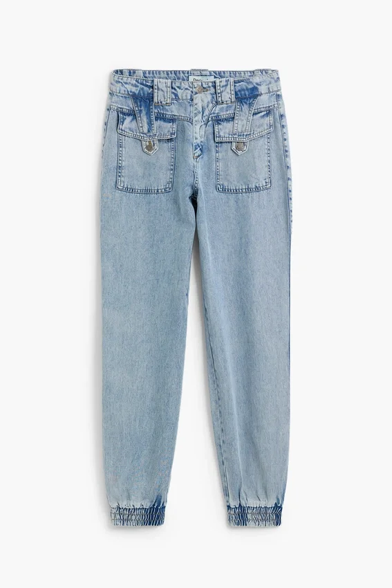 Jogginghose aus Denim Jogginghose aus Denim