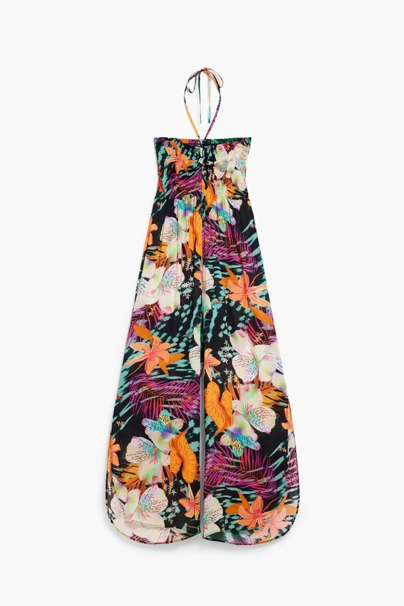 Jumpsuit mit tropischem Print Jumpsuit mit tropischem Print