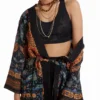 Kimono mit ethnischen Quasten