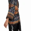 Kimono mit ethnischen Quasten