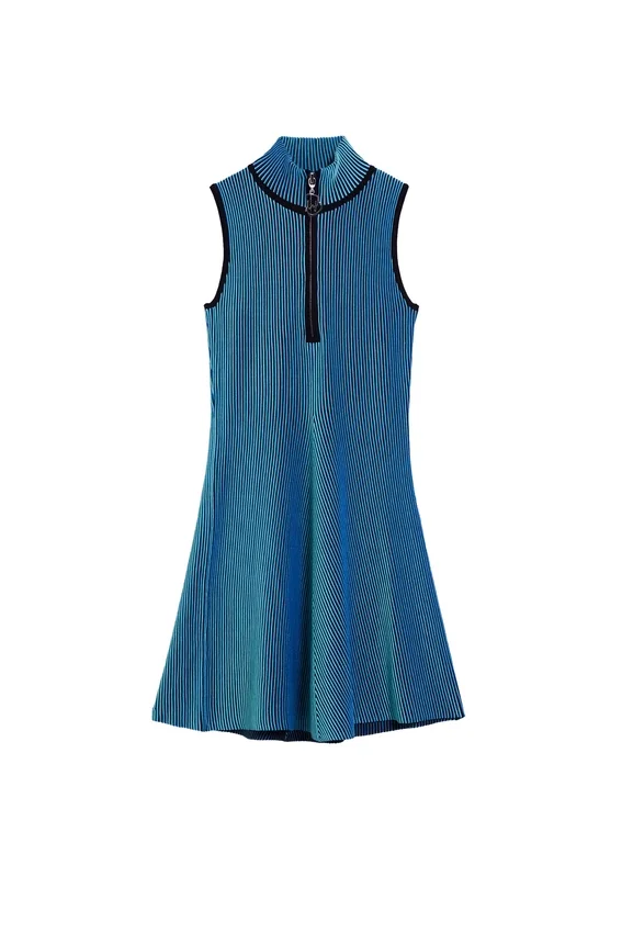 Kleid mit vertikalen Streifen Kleid mit vertikalen Streifen