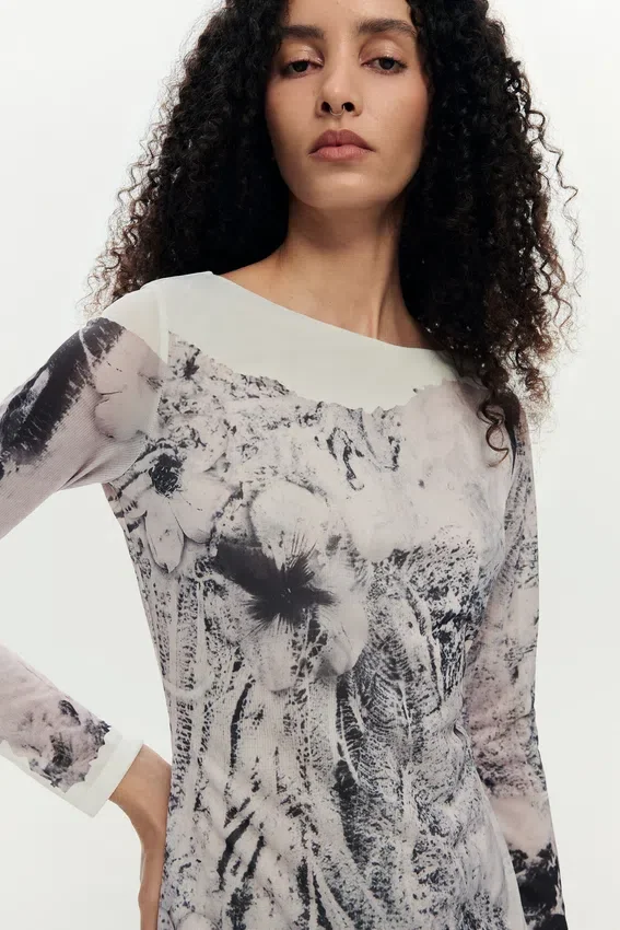 Kleider mit Collagenprint Kleider mit Collagenprint
