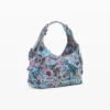 Kleine bedruckte Tasche mit Applikationen Kleine bedruckte Tasche mit Applikationen