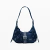 Kleine Denim-Blumentasche Kleine Denim-Blumentasche