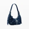 Kleine Denim-Blumentasche Kleine Denim-Blumentasche