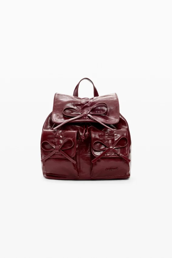 Kleine glänzende Rucksackschleife Kleine glänzende Rucksackschleife