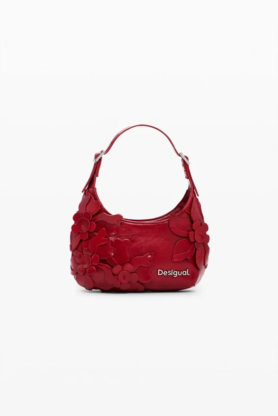Kleine Tasche mit Blumenapplikation Kleine Tasche mit Blumenapplikation
