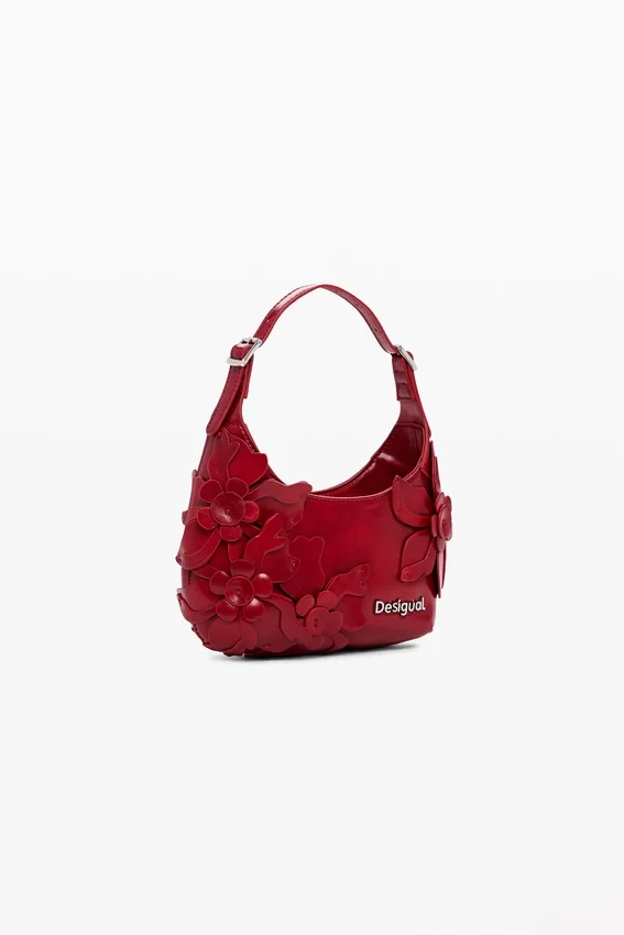 Kleine Tasche mit Blumenapplikation Kleine Tasche mit Blumenapplikation