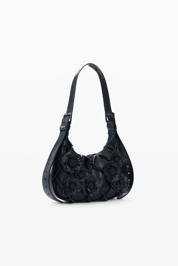 Kleine Tasche mit Blumen, rot Kleine Tasche mit Blumen, rot