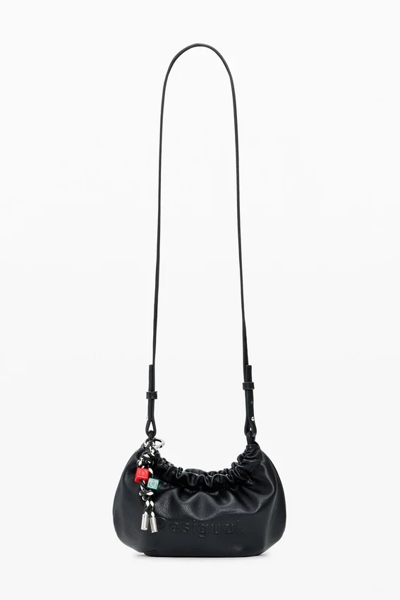Kleine Umhängetasche mit Anhängern für Geldbörsen Kleine Umhängetasche mit Anhängern für Geldbörsen