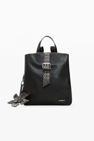Kleiner Rucksack mit Applikationen für Blumen Kleiner Rucksack mit Applikationen für Blumen