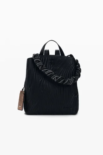 Kleiner Rucksack mit Prägemuster Kleiner Rucksack mit Prägemuster