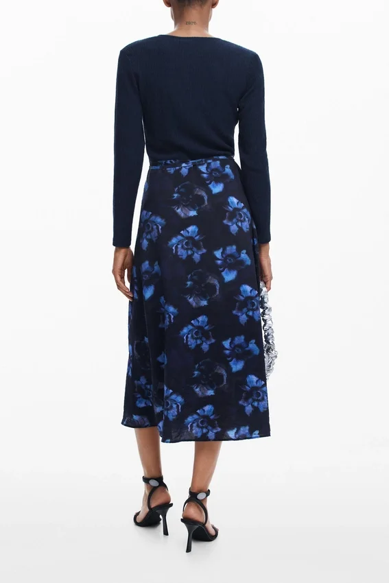 Kombiniertes Midikleid Kombiniertes Midikleid