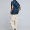Kurzarm-T-Shirt mit Mosaikmuster Kurzarm-T-Shirt mit Mosaikmuster