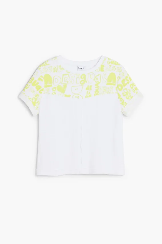 Kurzarm-T-Shirt mit Schriftzug Kurzarm-T-Shirt mit Schriftzug