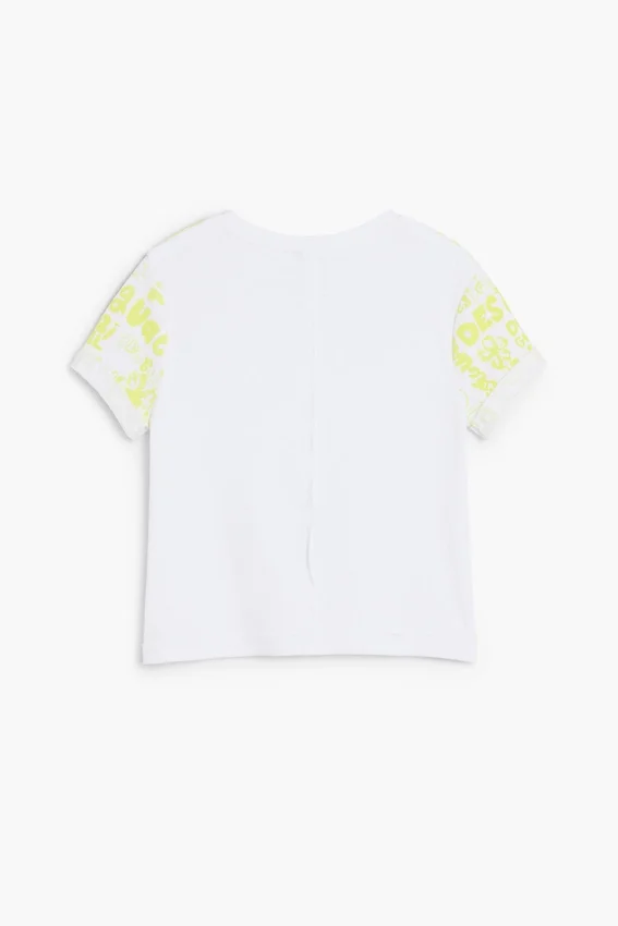 Kurzarm-T-Shirt mit Schriftzug Kurzarm-T-Shirt mit Schriftzug