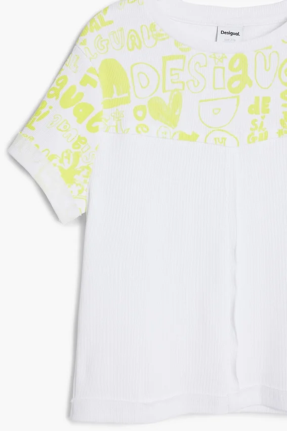 Kurzarm-T-Shirt mit Schriftzug Kurzarm-T-Shirt mit Schriftzug