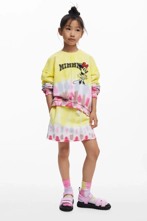 Kurzer Rock im Tie-Dye-Stil Kurzer Rock im Tie-Dye-Stil