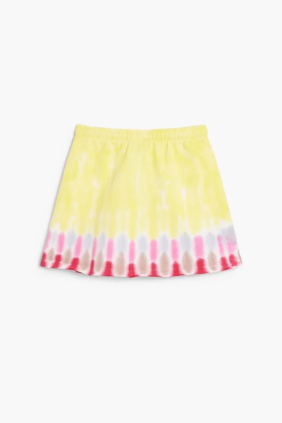 Kurzer Rock im Tie-Dye-Stil Kurzer Rock im Tie-Dye-Stil