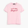 Kurzärmeliges Strick-T-Shirt Kurzärmeliges Strick-T-Shirt