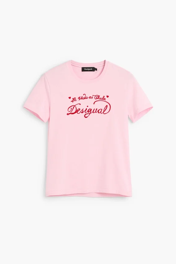 Kurzärmeliges Strick-T-Shirt Kurzärmeliges Strick-T-Shirt