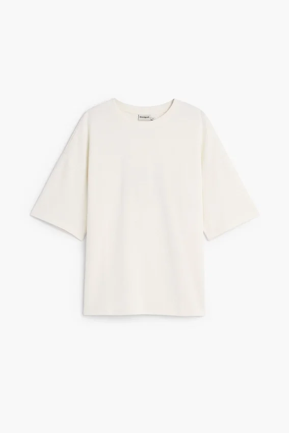 Kurzärmeliges Strick-T-Shirt Kurzärmeliges Strick-T-Shirt