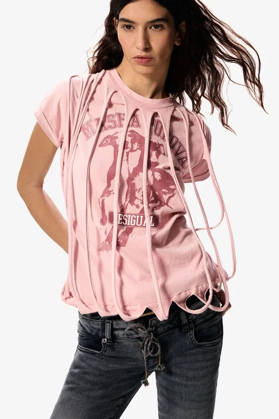 Kurzärmeliges T-Shirt Masha Popova Kurzärmeliges T-Shirt Masha Popova