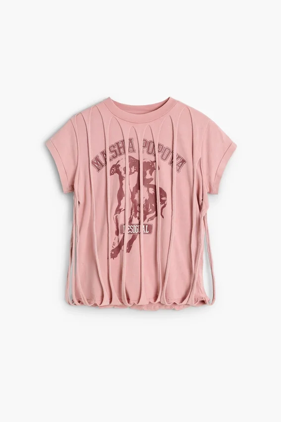 Kurzärmeliges T-Shirt Masha Popova Kurzärmeliges T-Shirt Masha Popova