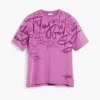 Kurzärmeliges T-Shirt mit Schriftzug Kurzärmeliges T-Shirt mit Schriftzug