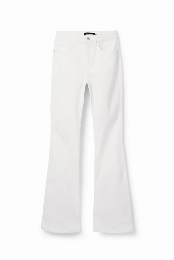 Lange Flare-Jeans Lange Flare-Jeans