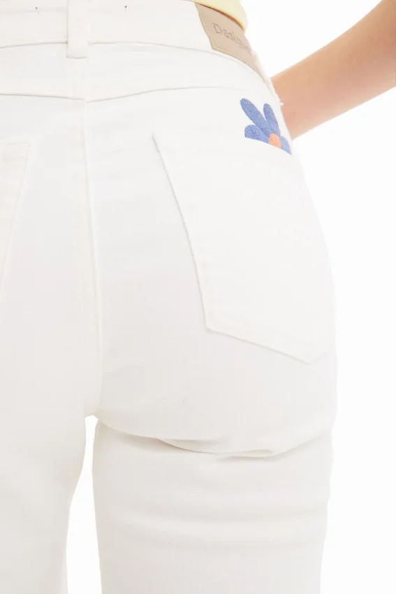 Lange Flare-Jeans Lange Flare-Jeans